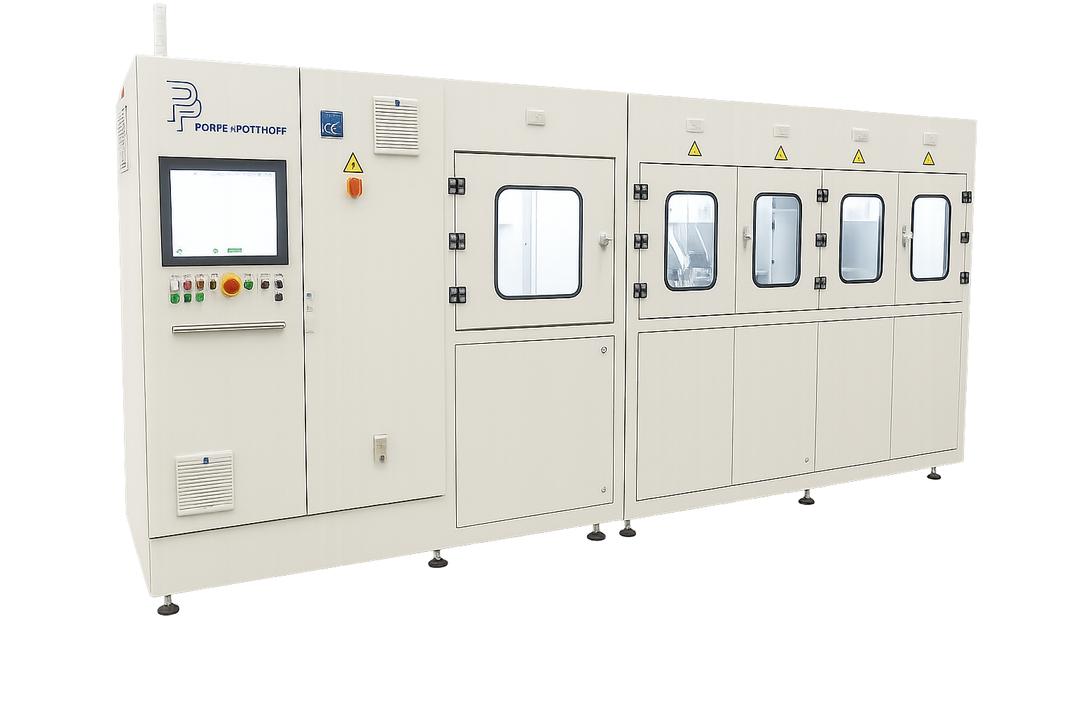 Pressure Pulsation Test Stand and Burst Test Rig for Oil Filters Poppe + Potthoff Maschinenbau