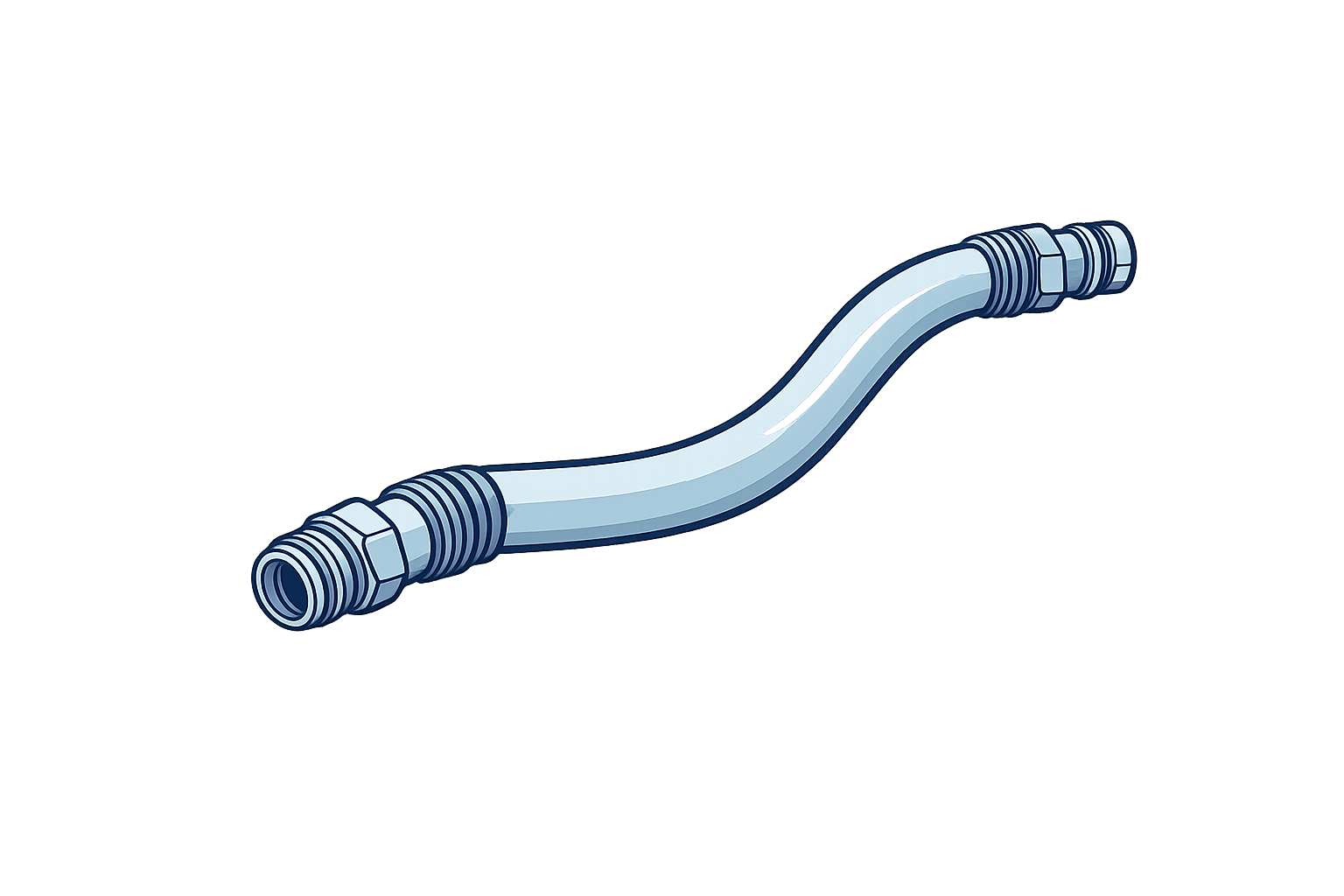 EV cooling hose for pressure pulsation and burst testing applications